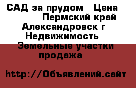 САД за прудом › Цена ­ 45 000 - Пермский край, Александровск г. Недвижимость » Земельные участки продажа   